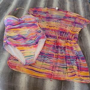 Lauren Ralph Lauren Swimsuit and cover up